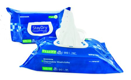 Personal Wipe StayDry® 8"x 12",  Soft Pack Aloe / Vitamin E Scented, 600/cs