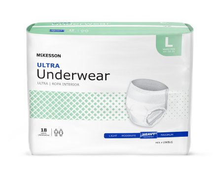 Adult Absorbent Underwear McKesson Ultra Pull On  Disposable Heavy Absorbency